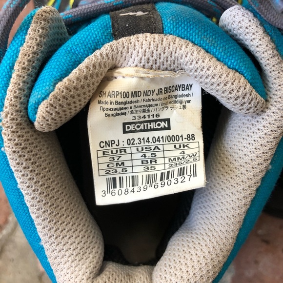 decathlon kids walking boots